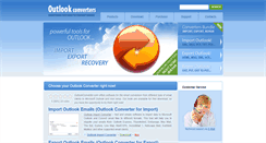Desktop Screenshot of outlookconverter.com